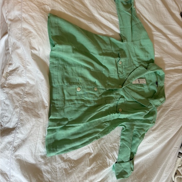 New JCrew camp shirt size 00 - Picture 3 of 3